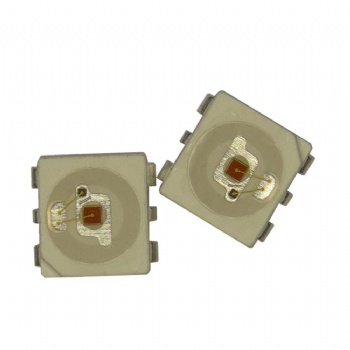 廠家直售3433六腳 紅光0.5W共陰貼片燈珠 3433燈珠0.5W+電阻IC