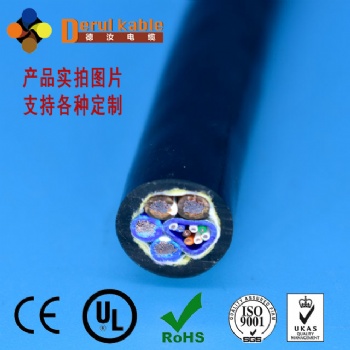水下機器人電纜-水下零浮力電纜-水密電纜-零浮力抗拉防水電纜 水下光纖復合纜