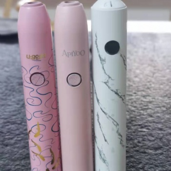 電動牙刷定制個(gè)性加工 水轉(zhuǎn)印水貼噴油加工 水貼紙印刷