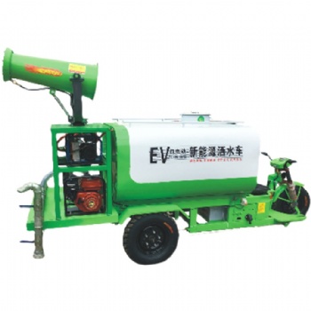 新能源電動三輪灑水車工地用工程車霧炮機小型綠化環(huán)衛(wèi)消毒車