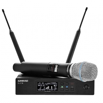 shure/舒爾 QLXD24/BETA87數(shù)字無(wú)線手持話筒