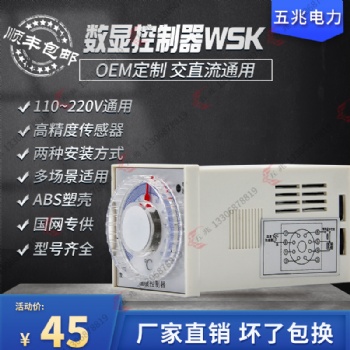 溫度控制器 升溫型 降溫型WK-SH-P WK-JH-P 溫濕度控制器WSK（可定制）