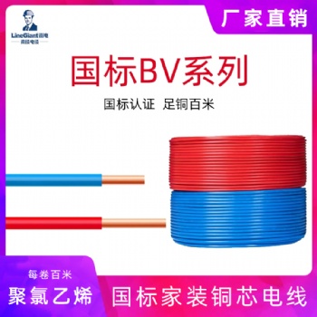 聚氯乙烯絕緣硬電線ZC-BV 1.5 16平方家裝 銅芯 國標 單芯硬銅線