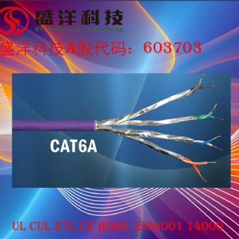 盛洋科技供應高品質超六類網絡線