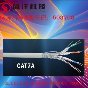 盛洋科技供應高品質七類網絡線