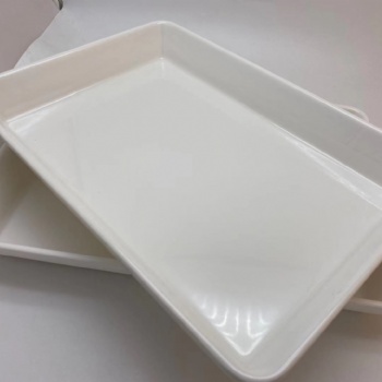 上海壹粵密胺熟食冒菜用托盤，酒店后廚托盤仿瓷餐具廠家