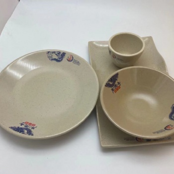上海壹粵密胺火鍋餐具套裝，小龍坎火鍋仿瓷餐具定做