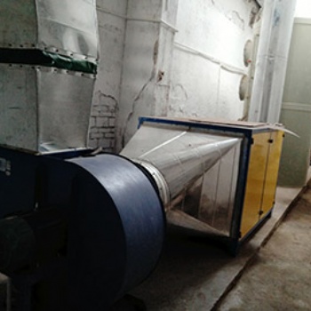印刷廢氣處理工程具體工藝流程