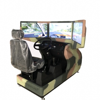 三屏汽車駕駛模擬器 駕駛模擬測試功能多型號齊全