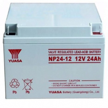 YUASA湯淺蓄電池NP24-12/12V24AH 閥控式鉛酸免維護 UPS電源