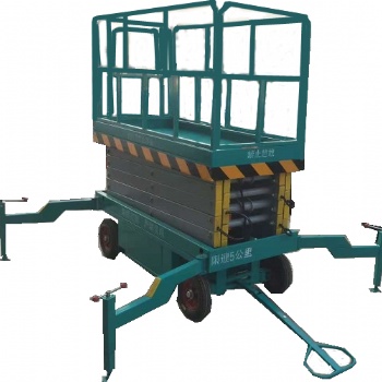 現貨 移動剪叉式升降平臺 高空作業車，廠家**