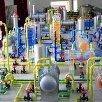 南通工程機械設備展示模型工業化工流程演示模型專業制作模型公司