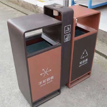 佳靖戶外 昆明定制戶外垃圾箱鐵果皮箱 電話