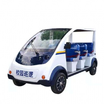 物業小區校園廠區 社區城管治安電動四輪敞開式巡邏車5-11座電瓶車