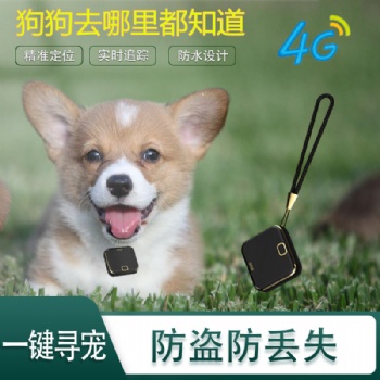 外貿出口4G GPS老人小孩寵物定位器 狗狗去哪里都知道 精準定位一鍵尋寵
