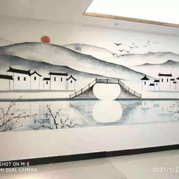 黃石路墻廣告制作公司-黃石墻體手繪廣告發布