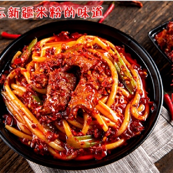 云央廚 美食商用新疆炒米粉醬料正宗特色拌米粉醬特產