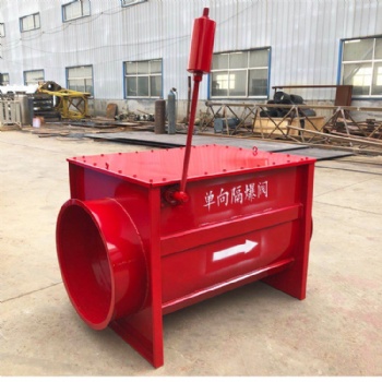 單向隔爆閥 自鎖式 除塵阻火器粉塵單項(xiàng)隔爆閥管道防爆閥泄爆閥