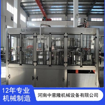 河南供應 易拉罐飲料生產線設備 PET瓶飲料加工設備 飲料生產整套設備 中意隆機械
