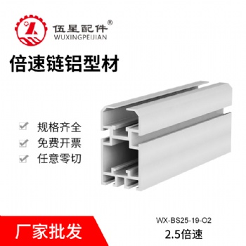 35*60倍速鏈條軌道 節(jié)距19.05 組裝線鋁型材