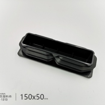 150x50矩形管塞鋼管塑料堵頭方鋼端蓋悶頭蓋帽腳塞