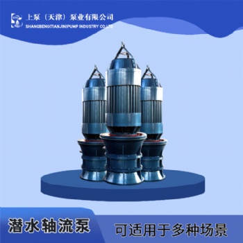 湖北大流量潛水軸流泵防汛抗旱用泵