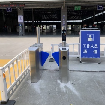 青島超市翼閘安裝黃島企業門禁考勤翼閘李滄冷藏庫門禁翼閘