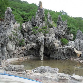 園林英德假山石景觀流水假山