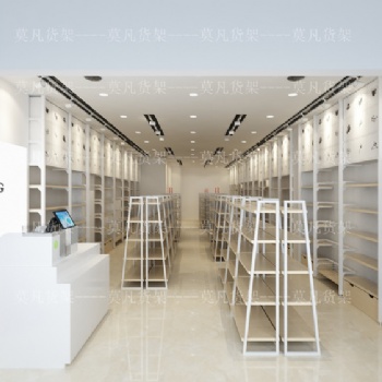 山東諾米飾品店展示架是國外貨架也是值得客戶**的貨架