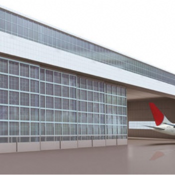 烏魯木齊飛機庫平移門推拉機庫門