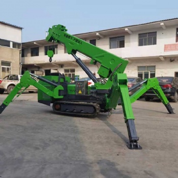 蜘蛛式吊車 可帶載伸縮 蜘蛛微型吊車 聚坤5噸蜘蛛吊可租可售