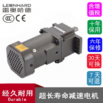 雷奧哈德220V/120W齒輪減速電機3-180比 設備減速電機 廠家直供