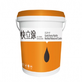艾思尼冬季適用快干型防水涂料2-4小時(shí)快干可閉水試驗(yàn)