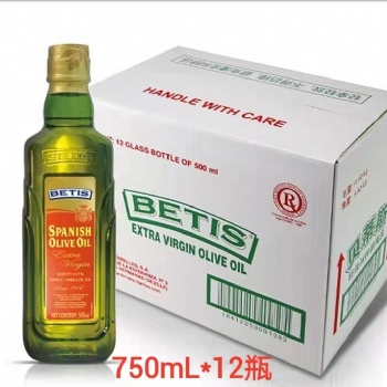 貝蒂斯原裝進口**初榨橄欖油750ML*12瓶