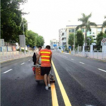 廣州禁止停車標(biāo)志劃線，廣州消防通道熱熔劃線