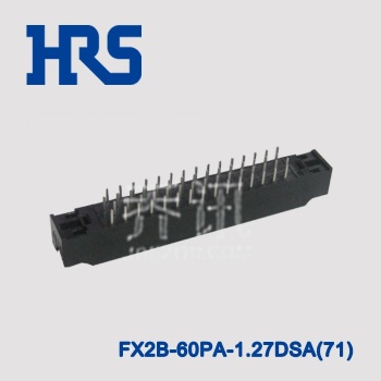 FX2B-60PA-1.27DSA(71) 公插針 1.27mm間距雙排焊接針座