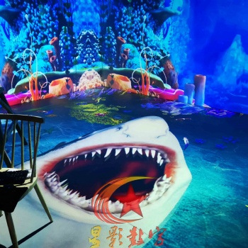 沉浸式地面互動投影 多媒體全息投影