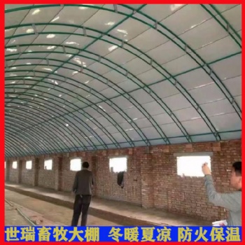 生產安裝養雞大棚 蛋雞養殖大棚建設 雞舍大棚搭建廠家
