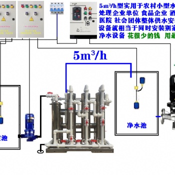 舒得牌蔬菜大棚澆灌灑水井水河水大型凈水器蔬菜全程使用凈化水無(wú)菌水