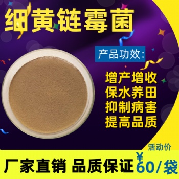 細(xì)黃鏈霉菌在生物肥料發(fā)酵和農(nóng)作物種植方面的產(chǎn)品優(yōu)勢(shì)