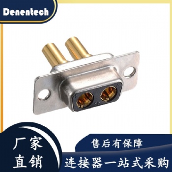 德能大電流 2W2母座焊線式D-sub 連接器DB大電流