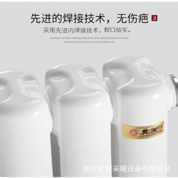 宏碩廠家供應鋼二柱6030圓頭暖氣片工程水暖鋼制暖氣片壁掛式暖氣片