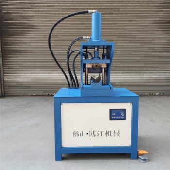 角鐵沖孔機 腳踏式沖弧機 圓管縮管機 液壓方管切V口折框設備