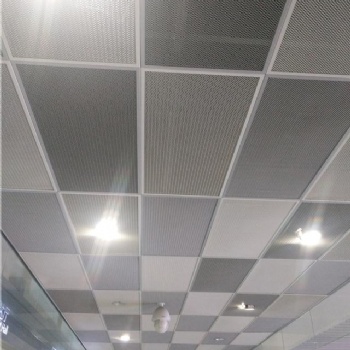 地鐵拉網板網格金屬天花