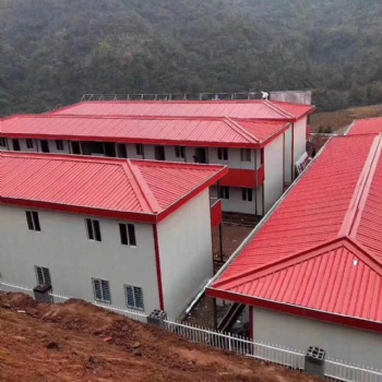 太原迎澤區(qū)臨建工地住人活動房巖棉防火彩鋼房