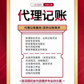 代理記賬就要找專業的