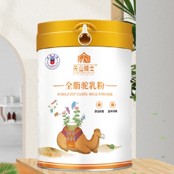 2022北京冬奧會新疆軍農乳業駝奶粉天山騎士駝奶粉罐裝315g批發