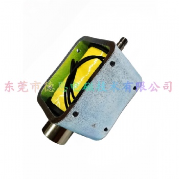 AC DC220V長(zhǎng)行程30mm大推力電磁鐵工廠研發(fā)定制DU2576