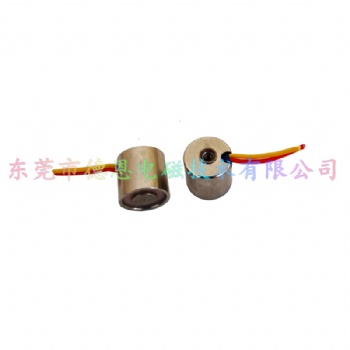 10MM直徑吸力5N微型吸盤式電磁鐵DX1010