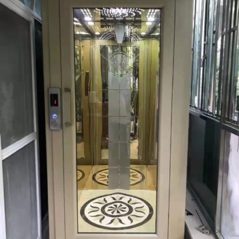 定制液壓式家用別墅電梯